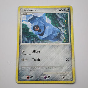 2008 Beldum Pokémon Card (84) Diamond & Pearl Common Legends Awakened 84/146